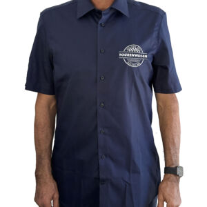 Businesshemd ETON Kurzarm dunkelblau/Navy