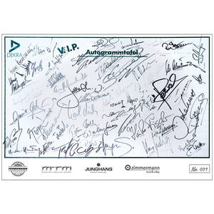 Autogramm-Tafel 